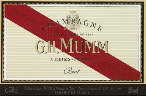 G.H. Mumm Cordon Rouge Brut NV Champagne 750ml/Btl 6/case