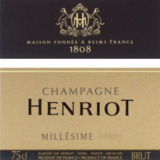 Henriot Brut Millesime 1989 Champagne 3000ml/Btl