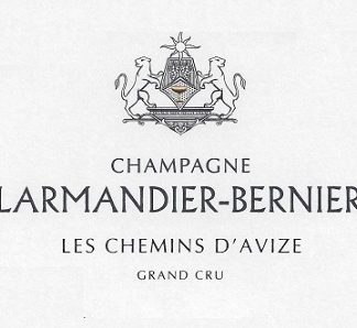 Larmandier Bernier Les Chemins d'Avize Grand Cru Extra Brut 2007 750ml/Btl  6/case
