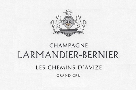 Larmandier Bernier Les Chemins d'Avize Grand Cru Extra Brut 2007 750ml/Btl 6/case
