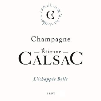 Etienne Calsac L'Echappee Belle Brut NV Champagne 750ml/Btl  6/case