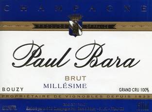 Paul Bara Grand Cru Brut Millesime 2004 Champagne 1500ml/Btl 3/case