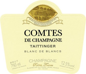 Taittinger Comtes de Champagne Blanc de Blancs Brut 2004 Champagne 750ml/Btl 6/case