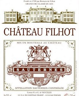Chateau Filhot 2005 Sauternes Bordeaux 375ml/Btl  24/case