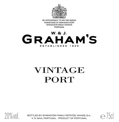 Graham's Vintage Port 1985 Oporto Douro 750ml/Btl 12/case