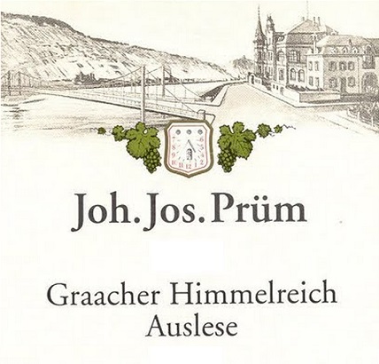 Joh Jos Prum Graacher Himmelreich Riesling Auslese 2006 Graach Mosel 750ml/Btl 6/case