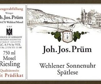 Joh Jos Prum Wehlener Sonnenuhr Riesling Spatlese 2004 Wehlen Mosel 750ml/Btl 12/case