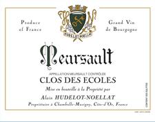 Hudelot Noellat Meursault Clos des Ecoles 2017 Cote de Beaune Burgundy 750ml/Btl  6/case