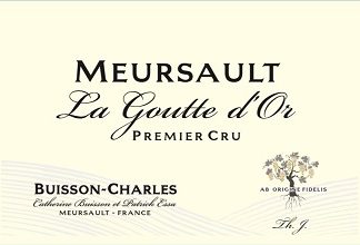 Buisson Charles Meursault 1er Goutte d'Or 2010 Cote de Beaune Burgundy 750ml/Btl 12/case