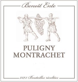 Benoit Ente Puligny Montrachet 2016 Cote de Beaune Burgundy 750ml/Btl 12/case