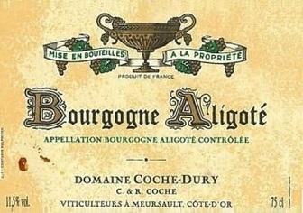Coche Dury Bourgogne Aligote 2011 Bourgogne Burgundy 750ml/Btl 12/case