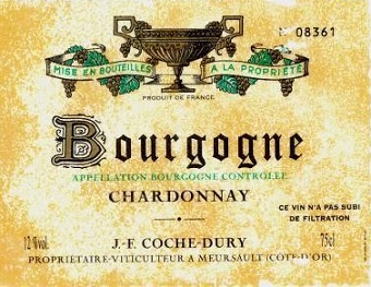 Coche Dury Bourgogne Chardonnay 2013 Bourgogne Burgundy 750ml/Btl 12/case