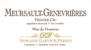 Darviot Perrin Meursault 1er Genevrieres 2005 Cote de Beaune Burgundy 750ml/Btl  12/case