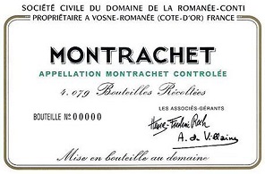 DRC Montrachet Grand Cru 2004 Cote de Beaune Burgundy 750ml/Btl