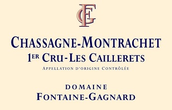 Fontaine Gagnard Chassagne Montrachet 1er Cailleret 2011 Cote de Beaune Burgundy 750ml/Btl 12/case