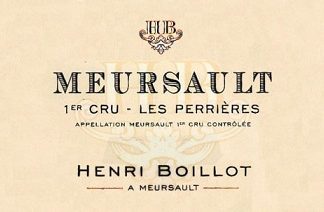 Henri Boillot Meursault 1er Perrieres 2008 750ml/Btl  12/case