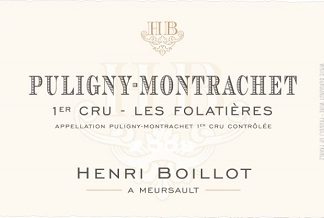 Henri Boillot Puligny Montrachet 1er Folatieres 2011 Cote de Beaune Burgundy 750ml/Btl 6/case