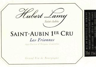 Hubert Lamy St Aubin 1er Frionnes Blanc 2020 Cote de Beaune Burgundy 750ml/Btl  6/case
