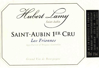Hubert Lamy St Aubin 1er Frionnes Blanc 2020 Cote de Beaune Burgundy 750ml/Btl 6/case