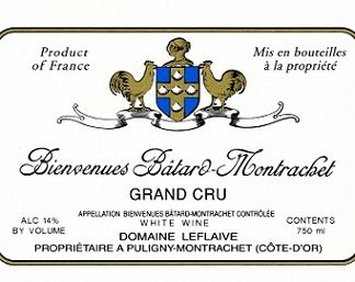 Leflaive Bienvenues Batard Montrachet Grand Cru 2009 Cote de Beaune Burgundy 750ml/Btl  12/case
