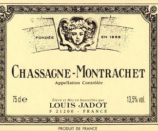 Louis Jadot Chassagne Montrachet 2010 Cote de Beaune Burgundy 1500ml/Btl  3/case
