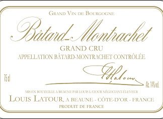 Louis Latour Batard Montrachet Grand Cru  (Ex-Domaine) 2004 Cote de Beaune Burgundy 750ml/Btl  6/case