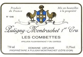 Leflaive Puligny Montrachet 1er Combettes 2011 Cote de Beaune Burgundy 1500ml/Btl  3/case