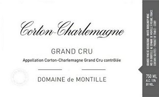 Domaine de Montille Corton Charlemagne Grand Cru 2014 Cote de Beaune Burgundy 1500ml/Btl 3/case