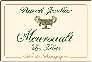 Patrick Javillier Meursault Les Tillets (Torn Label) 2013 Cote de Beaune Burgundy 750ml/Btl 6/case