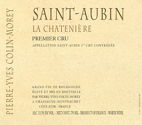 Pierre Yves Colin Morey St Aubin 1er Chateniere 2014 Cote de Beaune Burgundy 750ml/Btl 12/case