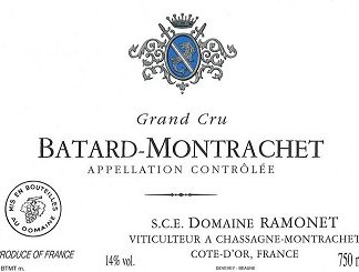 Ramonet Batard Montrachet Grand Cru 2000 Cote de Beaune Burgundy 750ml/Btl 12/case