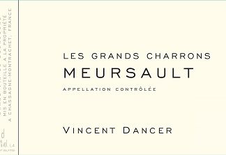 Vincent Dancer Meursault Les Grands Charrons 2008 Cote de Beaune Burgundy 750ml/Btl 12/case