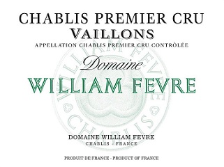 William Fevre Chablis 1er Vaillons 2010 Chablis Burgundy 750ml/Btl 6/case