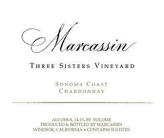 Marcassin Three Sisters Vineyard Chardonnay 2002 Sonoma Coast California 750ml/Btl 12/case