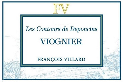 Francois Villard Viognier Les Contours de Deponcins 2012 IGP Collines Rhodaniennes Rhone - White 750ml/Btl 6/case